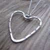 Sterling silver 'sweetheart' pendant