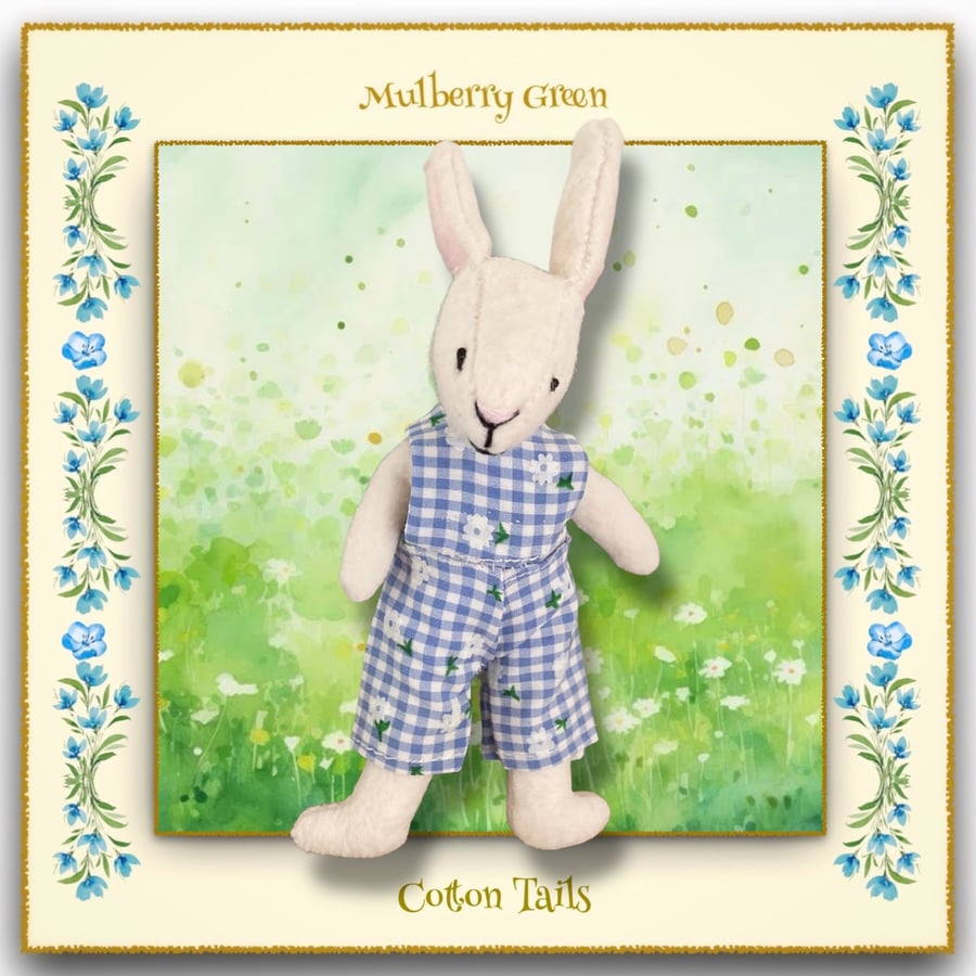 Billy Bramble - a young Cotton Tail bunny from Mulberry Green