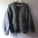 PATTERN ONLY Martha Cardigan Oversized Snuggle Cardigan