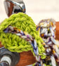 Raspberry Ukulele Headstock Decoration - Image 3