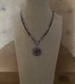 Liberty fabric cabochon pendant necklace - Image 3