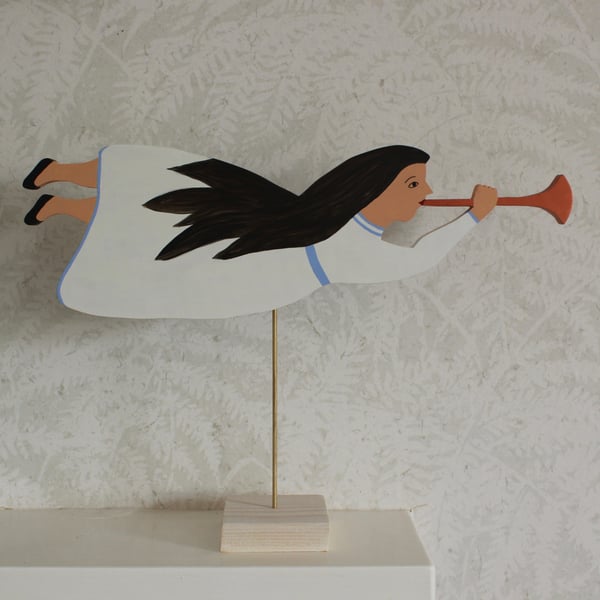 Folk art angel