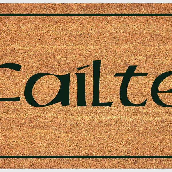 Failte Door Mat - Failte Welcome Mat - 3 Sizes