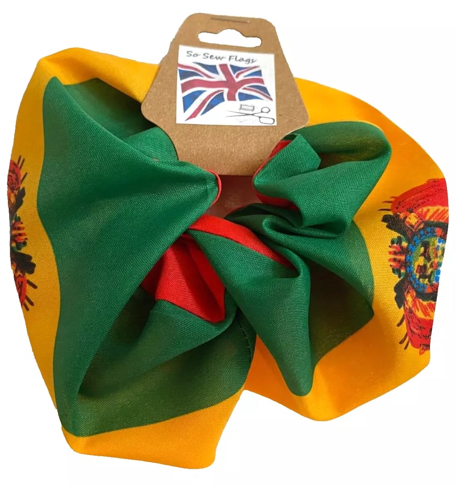 Bolivia Crest Flag Hair Scrunchie Scrunchies Accessory Ties Elastic