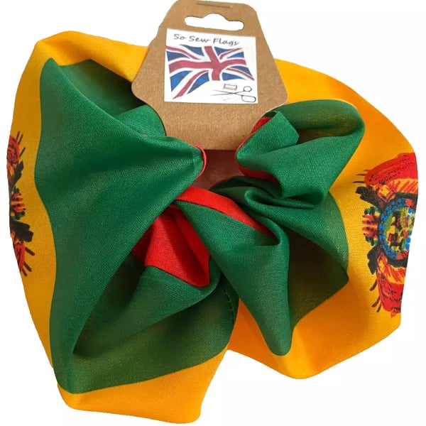 Bolivia Crest Flag Hair Scrunchie Scrunchies Accessory Ties Elastic