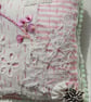 The slow-stitched lavender sachet with a flower charm - Image 8