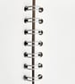 Sketchbook Spiral Bound Square 6 x 6 inches Free Machine Embroidery Cover - Image 2