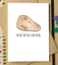 Funny "You're The Best Bar Naan" Appreciation Card - Image 1