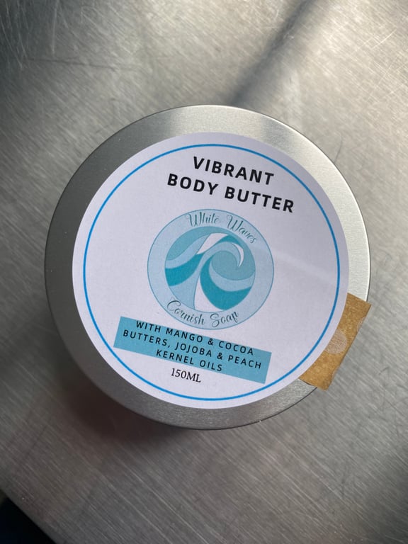 Vibrant Body Butter - whipped natural body butter