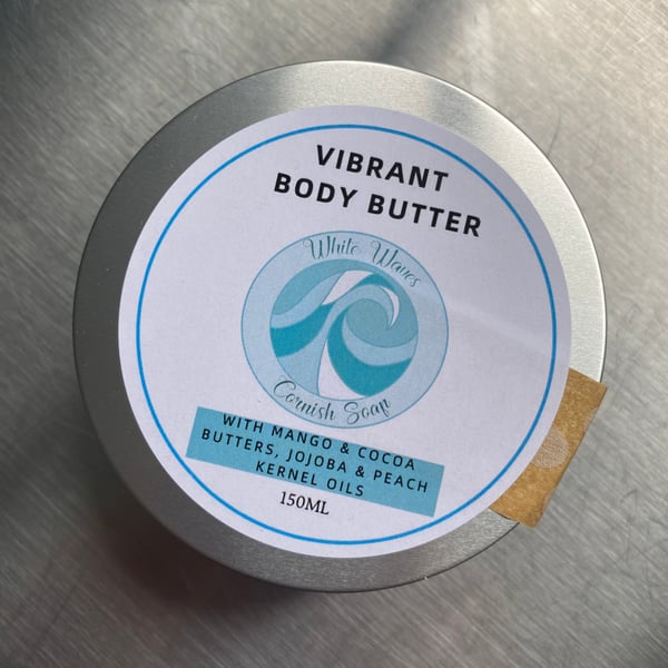 Vibrant Body Butter - whipped natural body butter