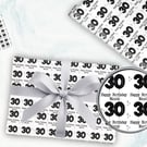 Personalised 30 wrapping paper 