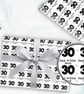 Personalised 30 wrapping paper 
