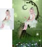 Forty Winks, Fantasy Fairy Portrait custom photo art - Image 2