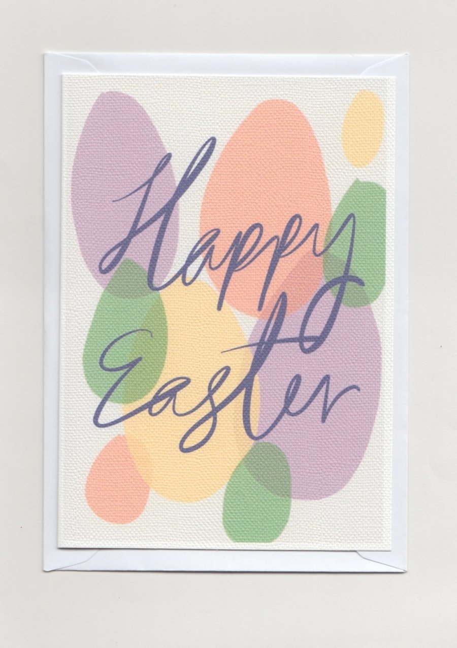 Happy Easter Handmade Greetings Card 