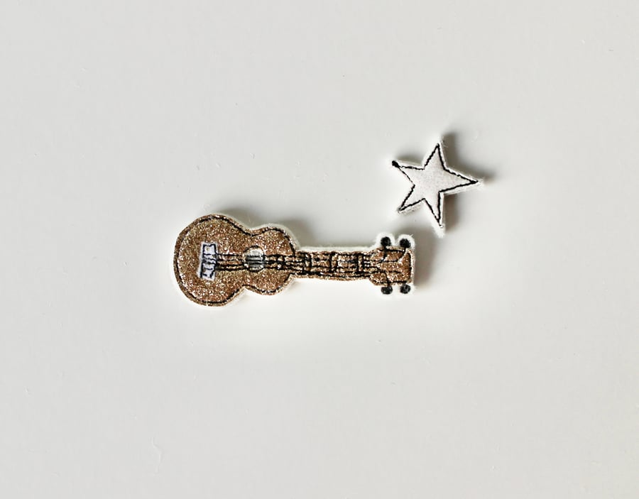 Special Order for Sophie - Tiny Guitar with a Star