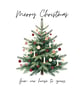 Christmas card - tree design