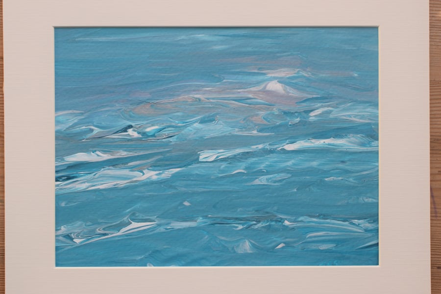Atlantean Waters 5 ( From a series of 5 paintings )