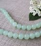 Quartzite Necklace, Pale Green - Image 3