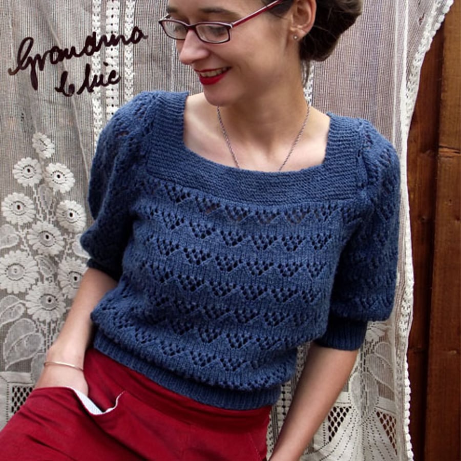 Blue Elsie Jumper