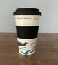 Swimmer Travel Mug - perfectly imperfect reusable coffee cup, wild swimming - Image 1