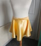 Yellow satin short apron - Image 4