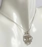 Celtic Cross Sterling Silver Chainmaille Pendant - Image 7