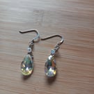Austrian crystal drop earrings