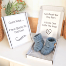 Pregnancy Reveal Gift – Tiny Toes On The Way 