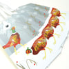 Pheasant Christmas Gift Tags - pack of Four tags