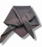Fine stripe Triangle Scarf (NEW)