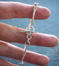 Silver Hallmarked Forged Link Bracelet - Image 9