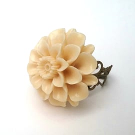 Chrysanthemum Adjustable Ring