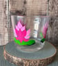 Lotus Glass Mug, Water Lily, Floral Glass Mug, Summer Flower Cup, Botanical Gift - Image 2
