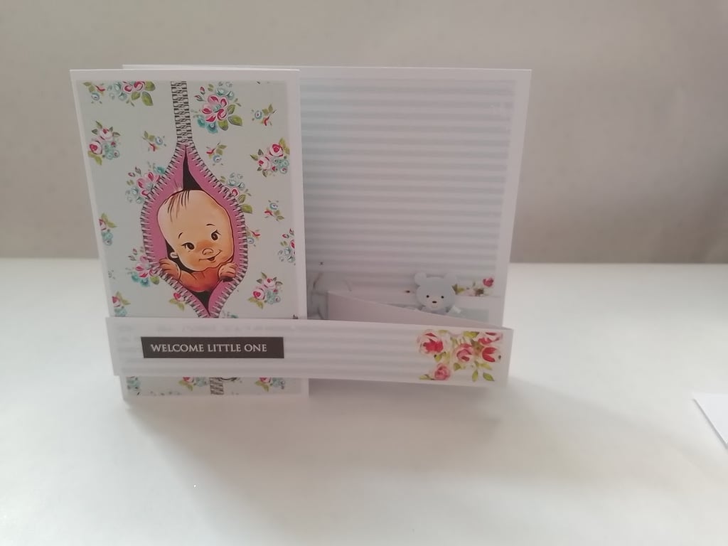 Handmade New Baby Card