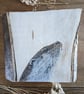 Original Otter painting on reclaimed and repurposed wood