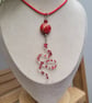 Snake Resin Pendant Necklace - Image 3
