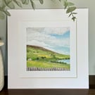 Firth Mounted Print