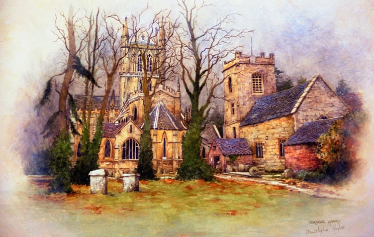 Pershore . Worcestershire. Signed Special Edition Print 