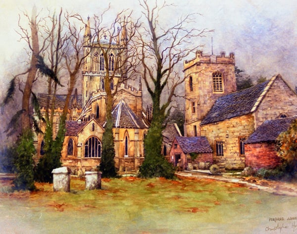 Pershore . Worcestershire. Signed Special Edition Print 