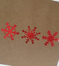 Set of 4 Snowflake Christmas Cards - Image 3
