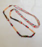 Textile Bead Necklace - Image 1