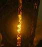 Tree-bark Bedside Table Lamp  - Image 10