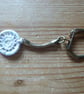 Dorset Button Key Ring, Stone  - Image 1