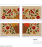 316 - Autumn Harvest Pumpkins Sampler Cross Stitch Pattern (PDF Counted Chart) - Image 5