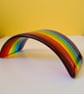 Free standing fused glass rainbow - Image 2