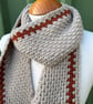 Brown scarf 
