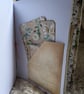 Bohemian style medium to large journal in tan rose cover - Image 5