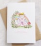 Princess Birthday Card - Rainbow Princess - Our Little Princess  - Image 2