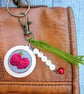Apple Keyring or Bag Charm - Image 2