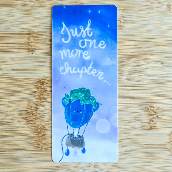 Just One More Chapter Bookmark, Book lovers gift